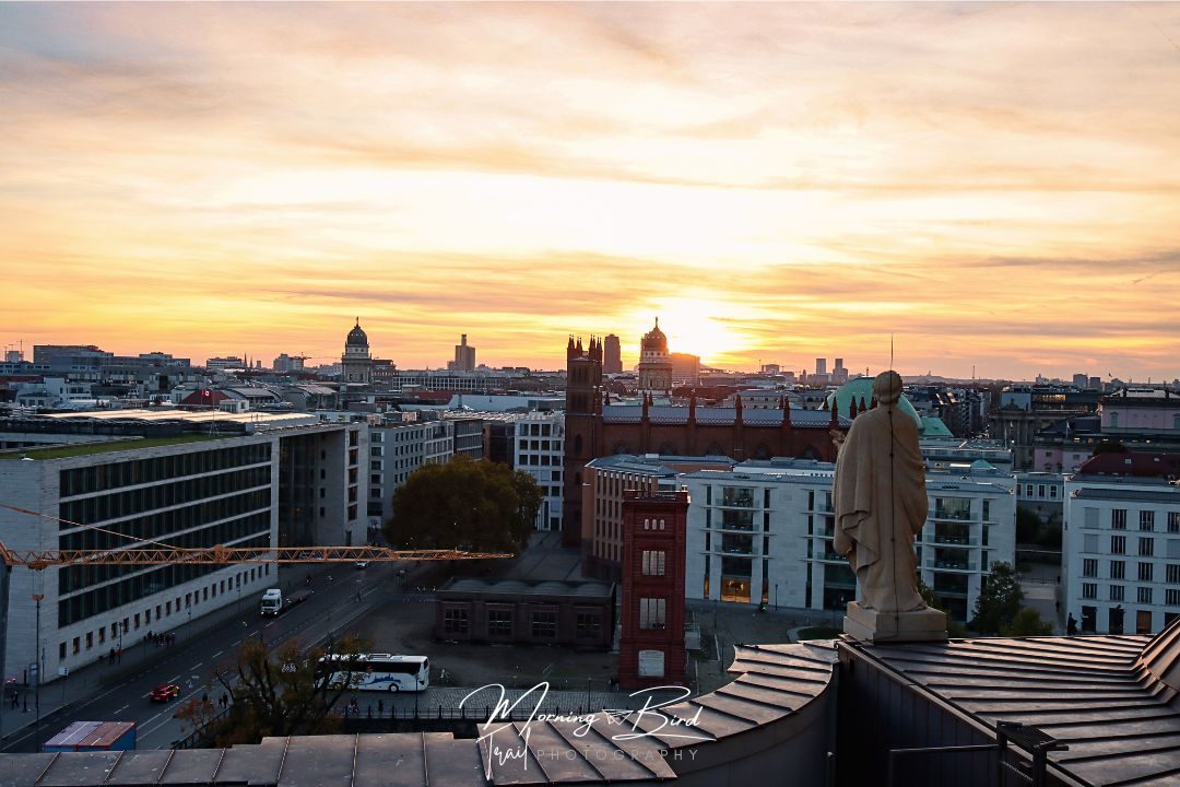 Sunset from the Humboldt Forum