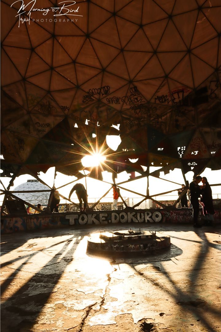 Sunset at Teufelsberg